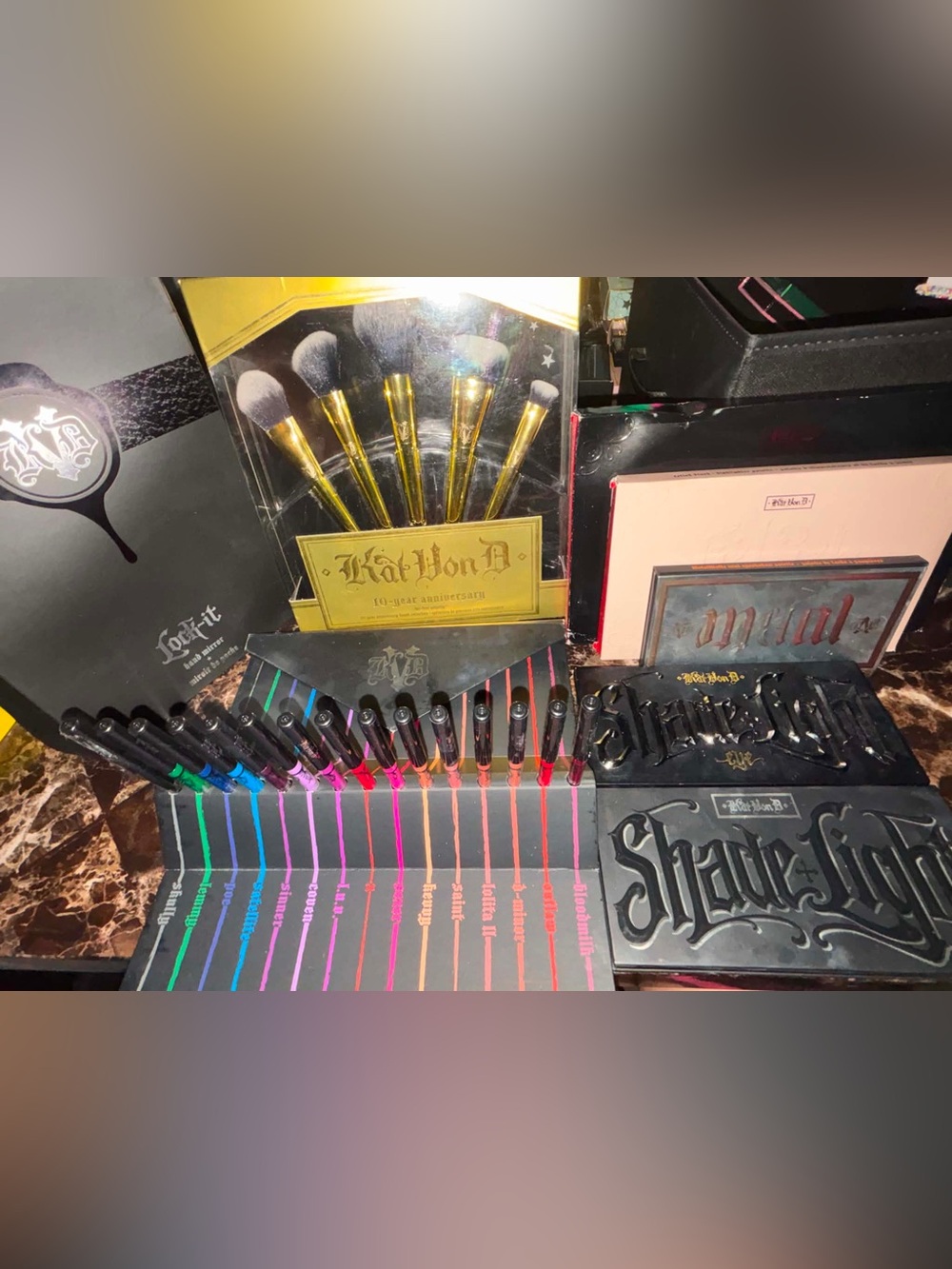 Kat Von D Makeup 8 Piece Bundle READ FULL DESCRIPTION
